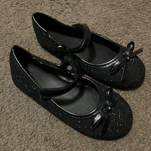 Sparkly ballet flats